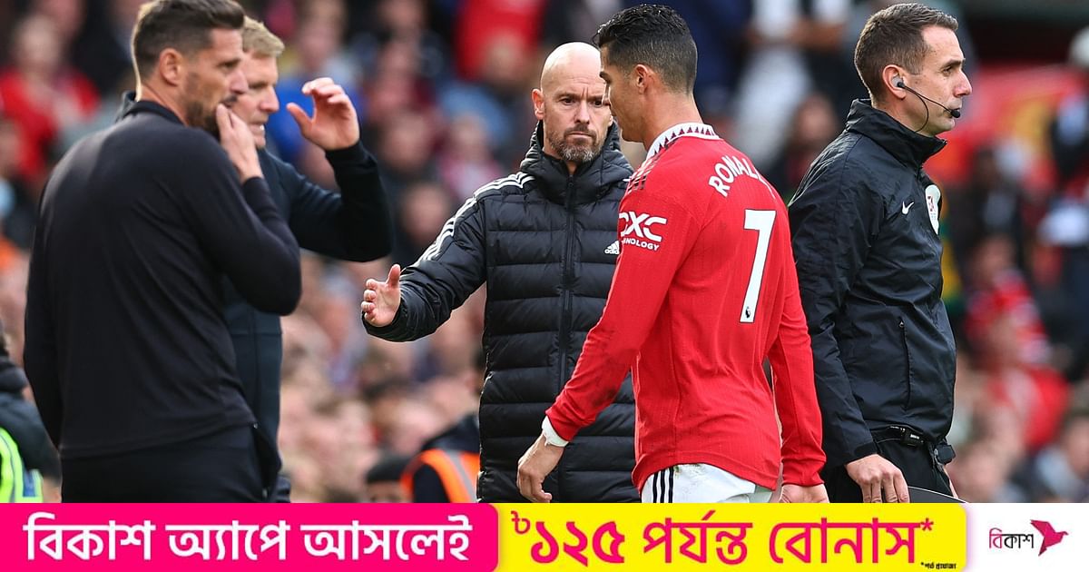 Ten Haag was not aware of Ronaldo's desire to leave Man Utd until the interview