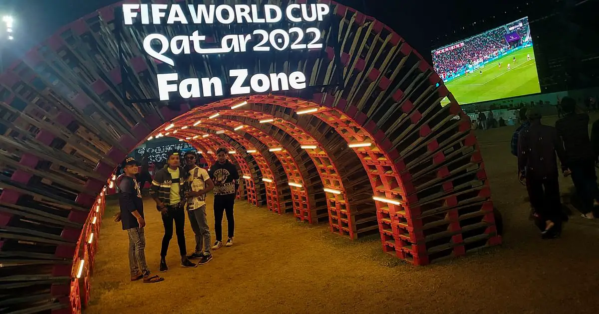 Migrant workers aim to live in Qatar far from World Cup final