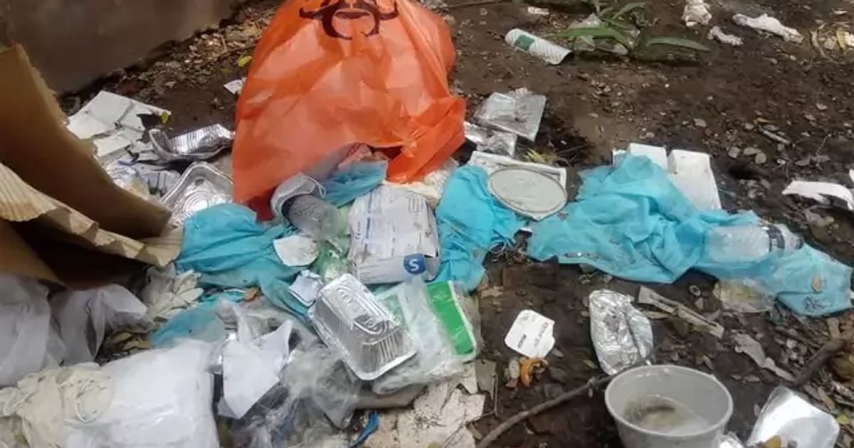 Medical waste being sold in the local market: Tib