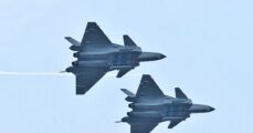 China sends record number of bombers to Taiwan defense zone