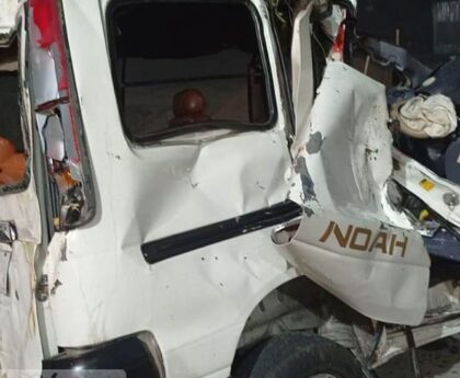 Five killed in three-way collision in Habiganj