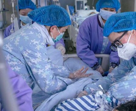 China reported nearly 13,000 new COVID-related deaths during January 13-19