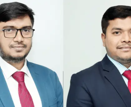 Two Islamic Bank officers received CSAA Fellowship of AAOIFI