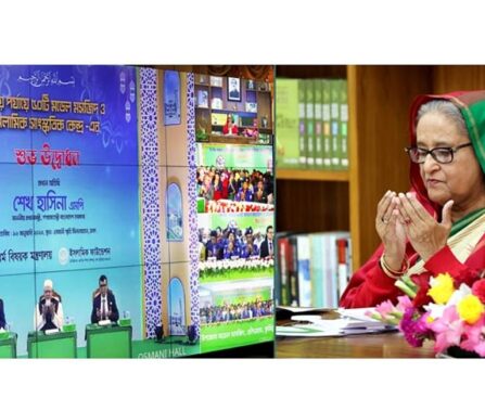 PM Hasina opens 50 more model mosques in the country