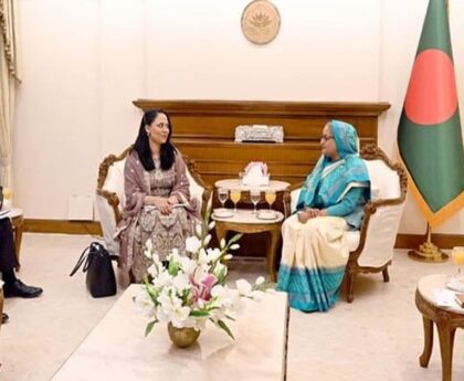 Next election will be held according to constitution, PM Hasina told British MPs