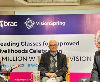 VisionSpring, BRAC Celebrating 2M Vision Improvement