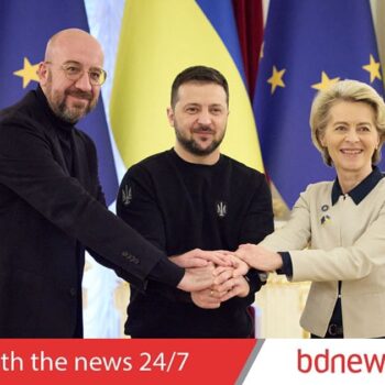 Zelensky vows to defend 'Fortress' Bakhmut, hosts EU leaders in Kyiv