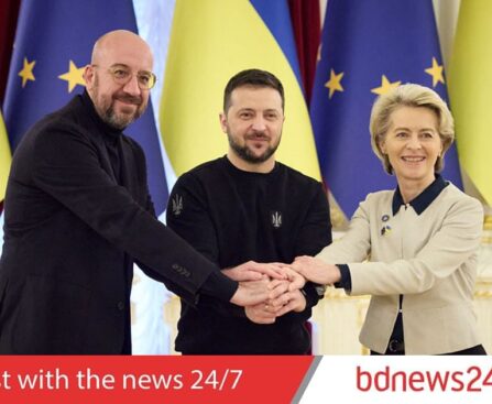 Zelensky vows to defend 'Fortress' Bakhmut, hosts EU leaders in Kyiv