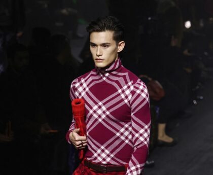 Burberry's Lee sets a stage for British heritage in debut runway show