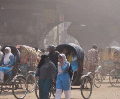 Dhaka's air 'harmful to vulnerable groups'