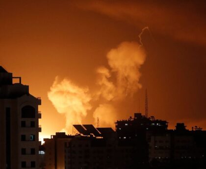 Israel strikes Gaza after rocket attack from Lebanese soil