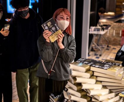 Japanese fans pick up first Murakami novel in six years