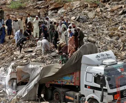 At least two killed in landslide in Pakistan's Khyber Pass