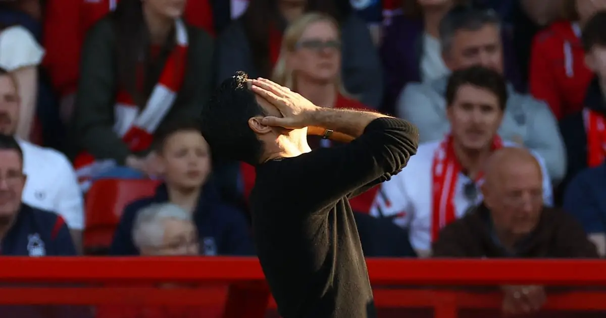 'We fell short': Arsenal coach Arteta inconsolable