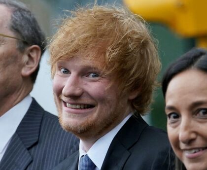 Ed Sheeran 'overjoyed' after winning US copyright trial