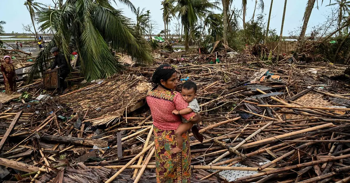 Nearly 800,000 people affected by Cyclone Mocha in Myanmar: UN