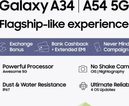Galaxy A34 5G, Galaxy A54 5G now available in Bangladesh market