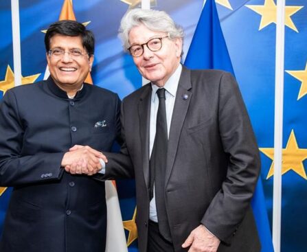 EU joins India as it races to 'mitigate threat' with China