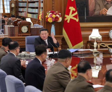 North Korea's Kim sacks top general, calls for war preparations