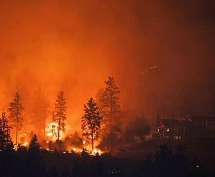 Over 35,000 people evacuated as British Columbia wildfires rage