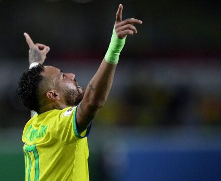 Brazil's Neymar breaks Pele's record by scoring twice against Bolivia