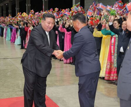 Kim 'Amar' returns to Pyongyang after Russia visit