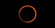 Skygazers see 'Ring of Fire' eclipse on longest day of the year
