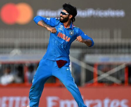 Jadeja helps India bowl out Australia for 199 runs in World Cup