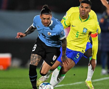 Uruguay beats Brazil 2-0 in World Cup qualifier