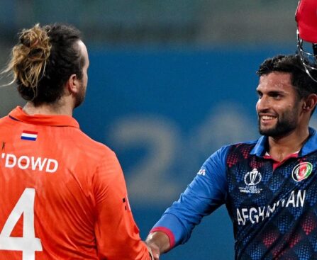 Afghanistan beats Dutch to boost chances of World Cup semi-finals