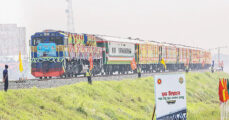 Passenger trains start regular operations via Padma Bridge from today