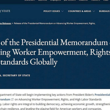Washington Mission tells Dhaka, US labor policy may target Bangladesh