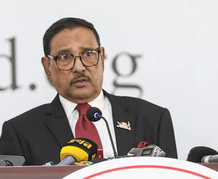 Government's stance: Quader claims independence from recognition