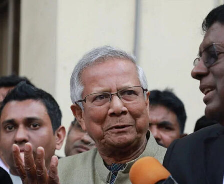 Dr. Yunus challenged the decision in the labor law violation case.  latest updates