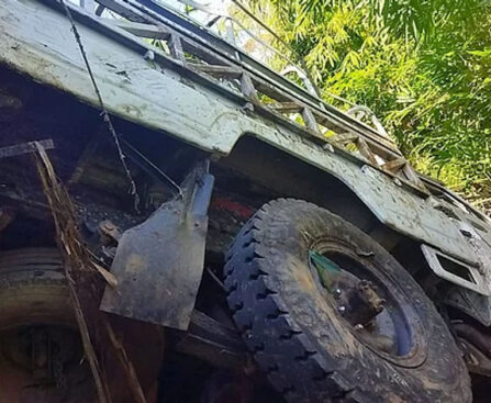 2 tourists died after jeep fell into mountain gorge in Bandarban