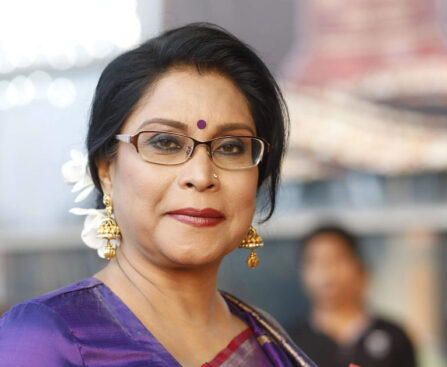 Rezwana Chaudhary Banya received the Indian civilian award 'Padmashree' for her contribution to Rabindra Sangeet.