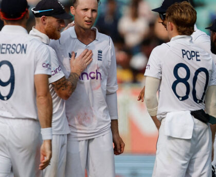 England bowled out India for 255 runs, need 399 runs to win the second test.