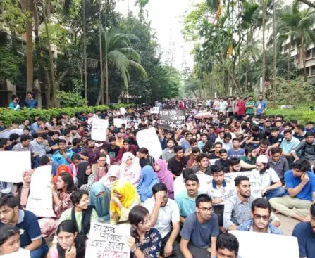BUET students protest for 5 hours, strike will continue tomorrow also