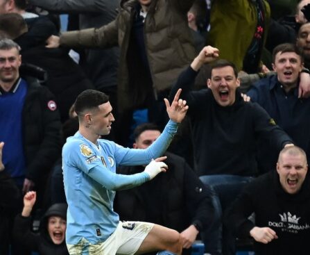 Foden double inspires Man City derby day fightback over Man Utd