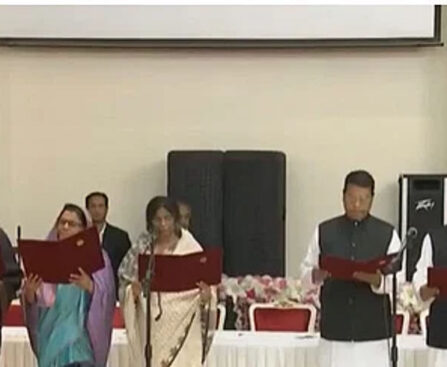 Seven new ministers of state took oath
