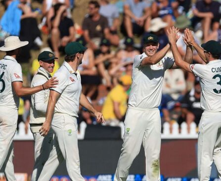 Australia dominate as New Zealand collapses in Wellington Test