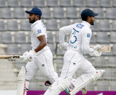 Dhananjay de Silva and Kamindu Mendis help Sri Lanka recover in Sylhet Test against Bangladesh