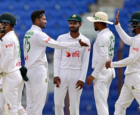 Sri Lanka gave Bangladesh a target of 511 runs to win the second test.