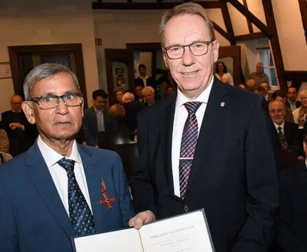 Bangladeshi medical physicist receives Germany's highest civilian award
