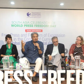 Media freedom in danger: Challenges facing the country's media.  world press freedom day