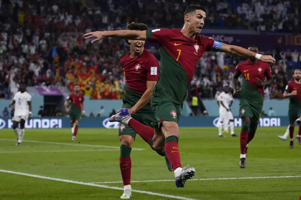 Portugal beat Ghana in five-goal thriller