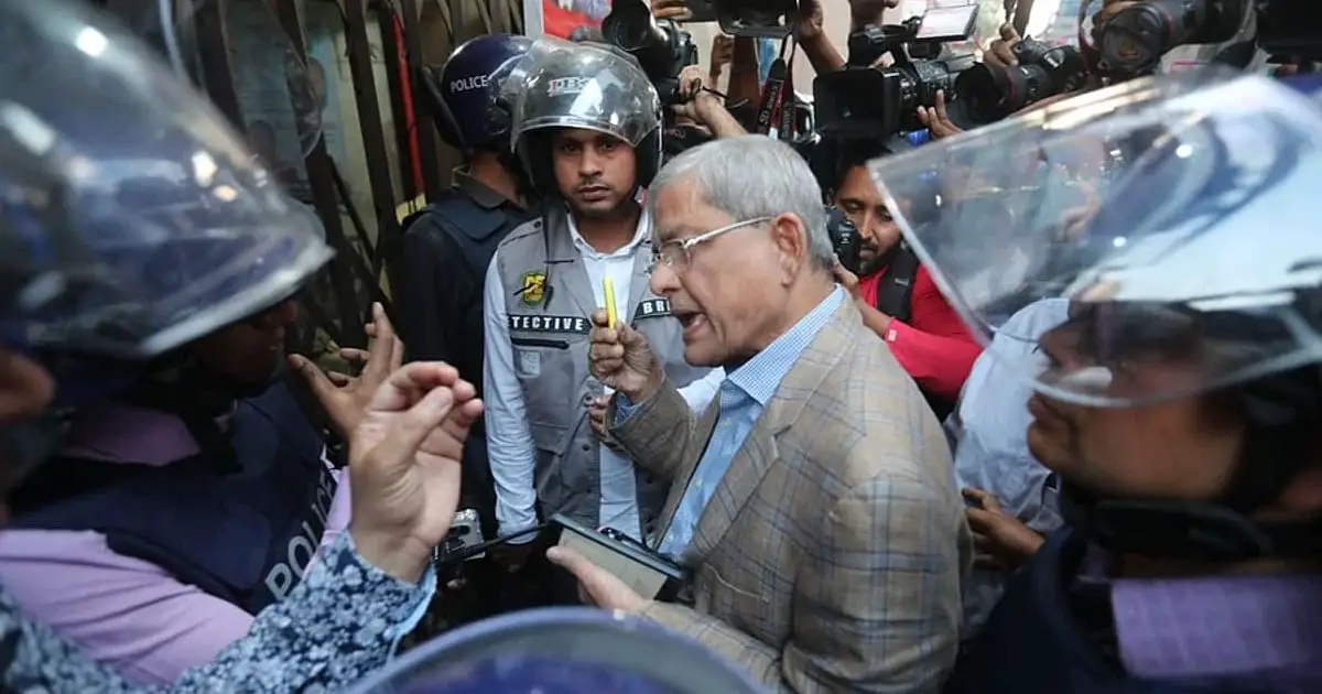 Fakhrul sitting in front of BNP office, Shimul Biswas, Annie in custody
