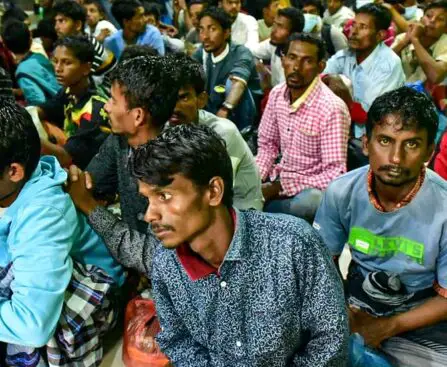 Bangladesh tries to stop Rohingya by risking their lives at sea: official