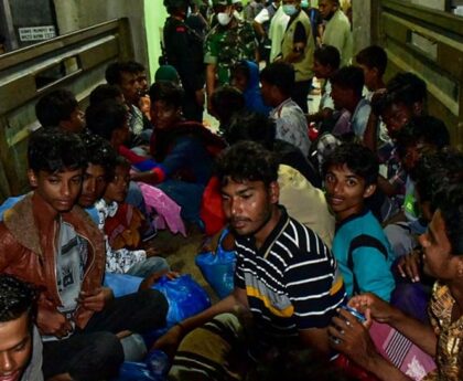 Hundreds of Rohingya leave Bangladesh in rickety boats