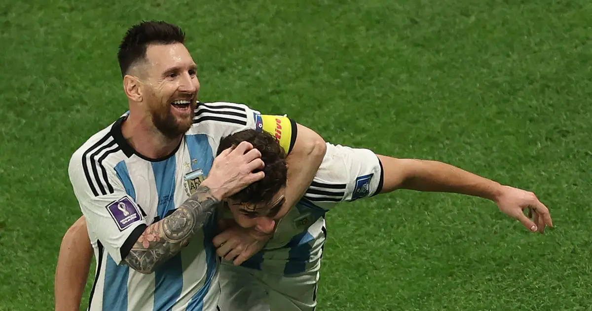 Messi, Alvarez beat Croatia to enter final
